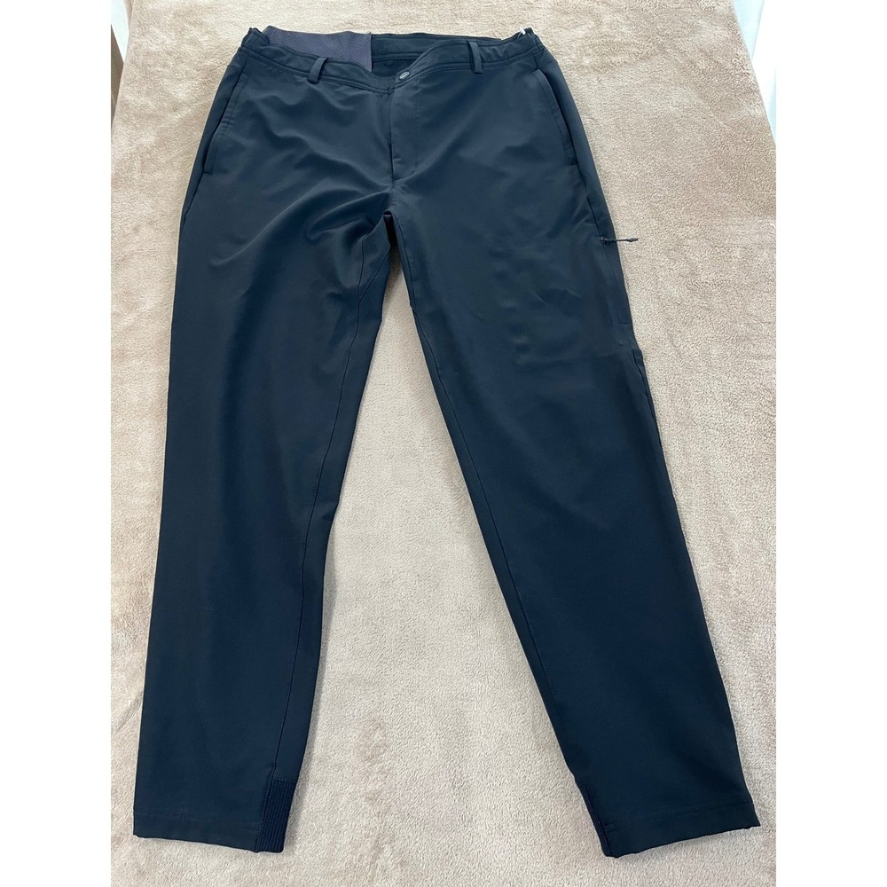 Mack Weldon Radius Flex Jogger Pants Men's Size Large Black Stretch Casual EUC